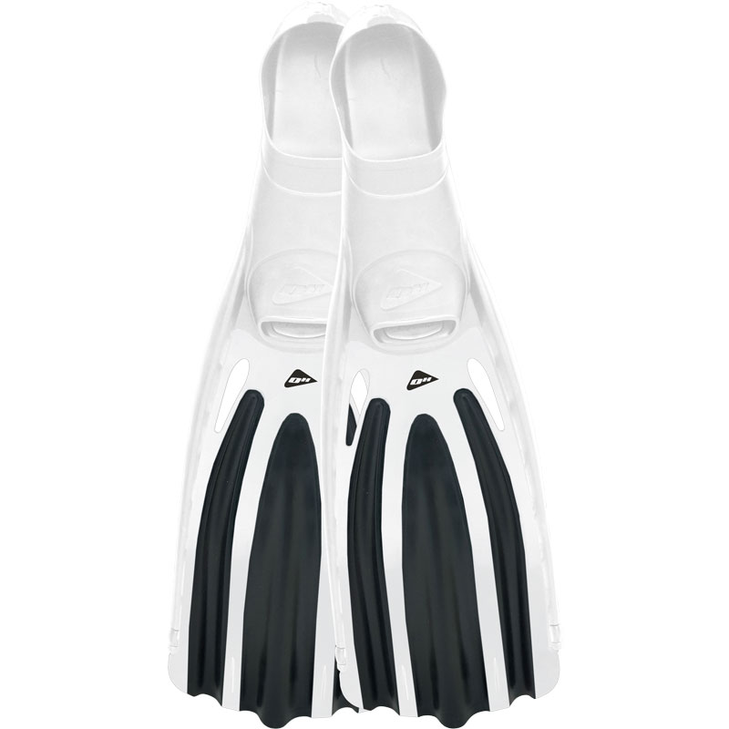 Ocean Hunter Kohana Switchblade Fin White Size 2-3 (36-37) - Click Image to Close