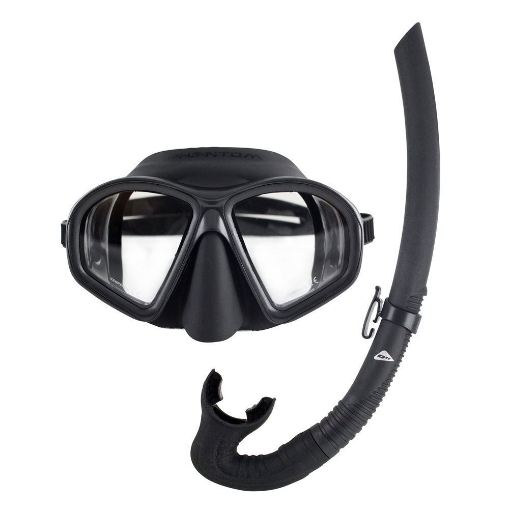 Ocean Hunter Phantom Mask and Snorkel Set - Click Image to Close
