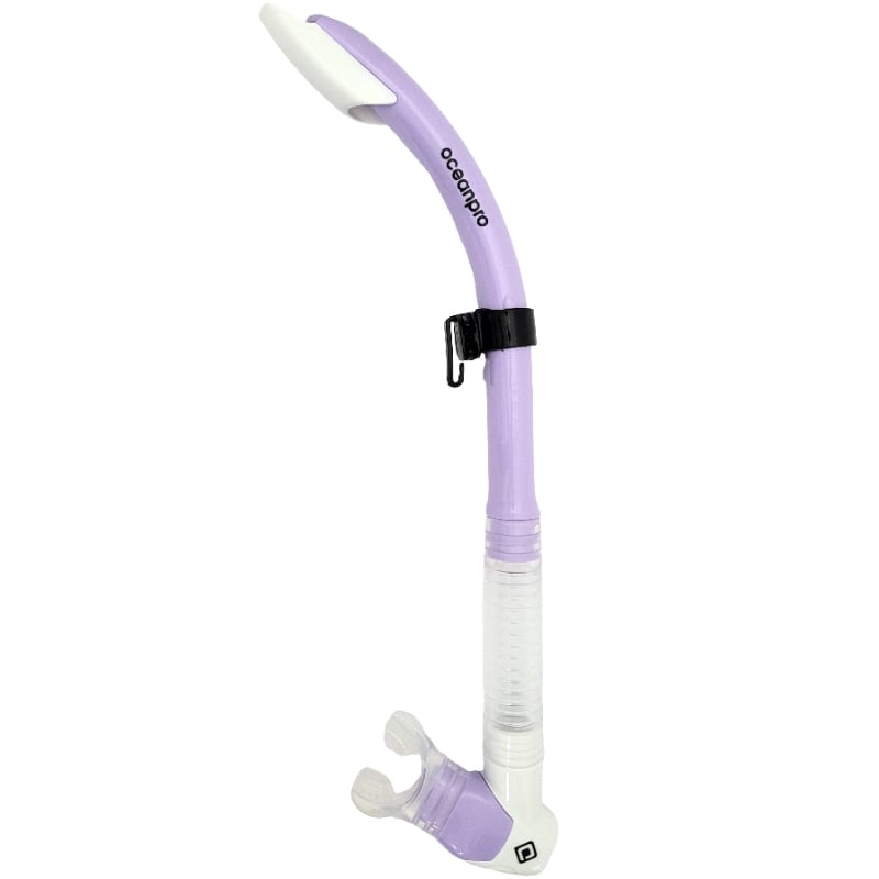 Ocean Pro Typhoon Snorkel | Lilac - Click Image to Close