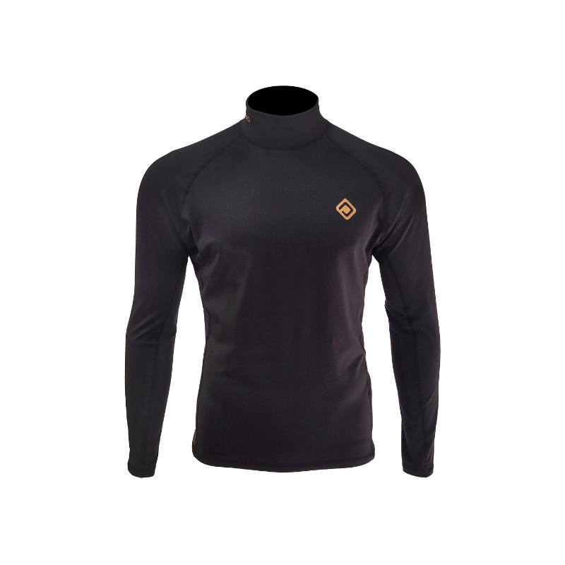 Ocean Pro 2TF Thermal Rashie | Black | XS - Click Image to Close