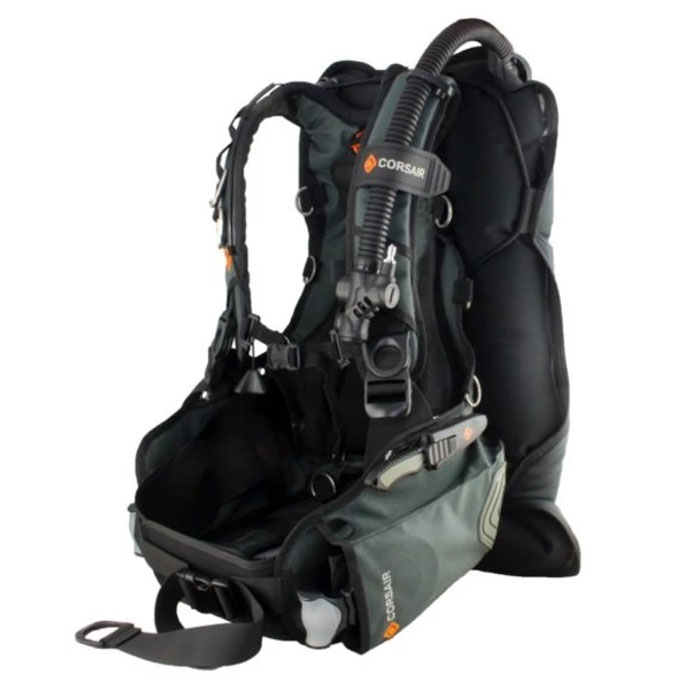 Ocean Pro Corsair BCD - Rear Inflation - Click Image to Close