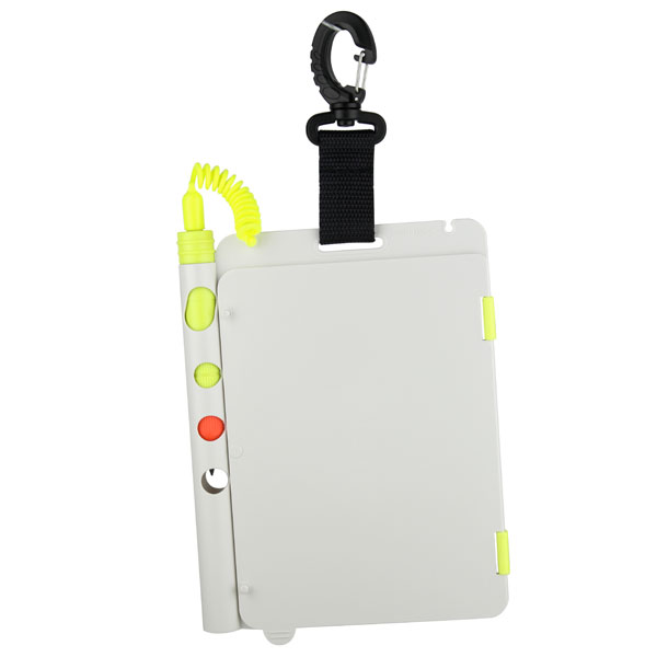 Ocean Pro AquaScribe Waterproof Slate and Pencil - Click Image to Close