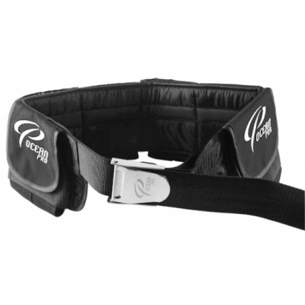 Ocean Pro Comfo Pocket Weight Belt with S/S Buckle - Click Image to Close