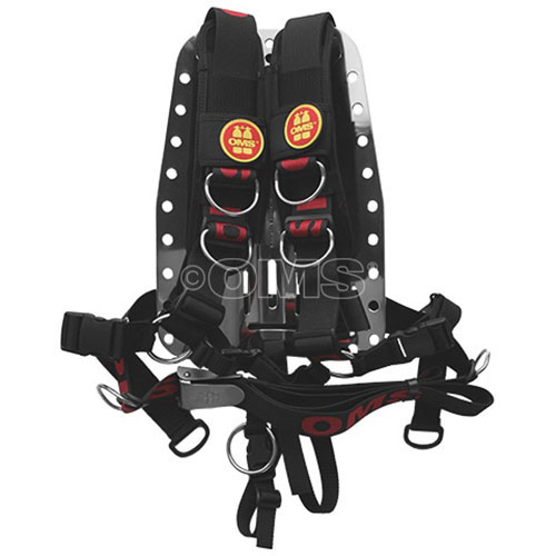 OMS Comfort Harness System II with Stainless Steel Backplate