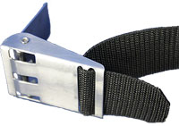 Threading a 2-slot Quick-Release Belt Buckle