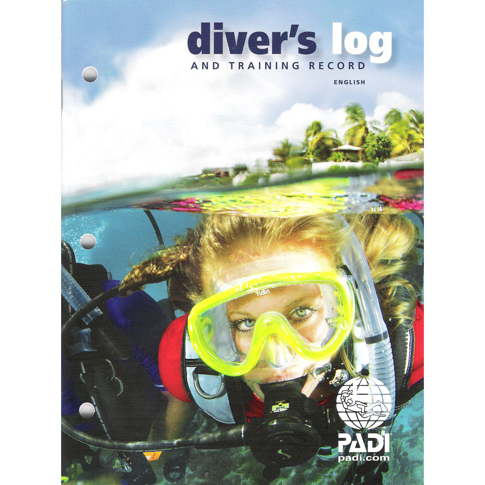 PADI Diver's Log Book and Training Record - Click Image to Close