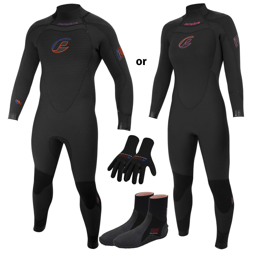 Probe iDry 3mm Wetsuit Package - Warm Water - Click Image to Close