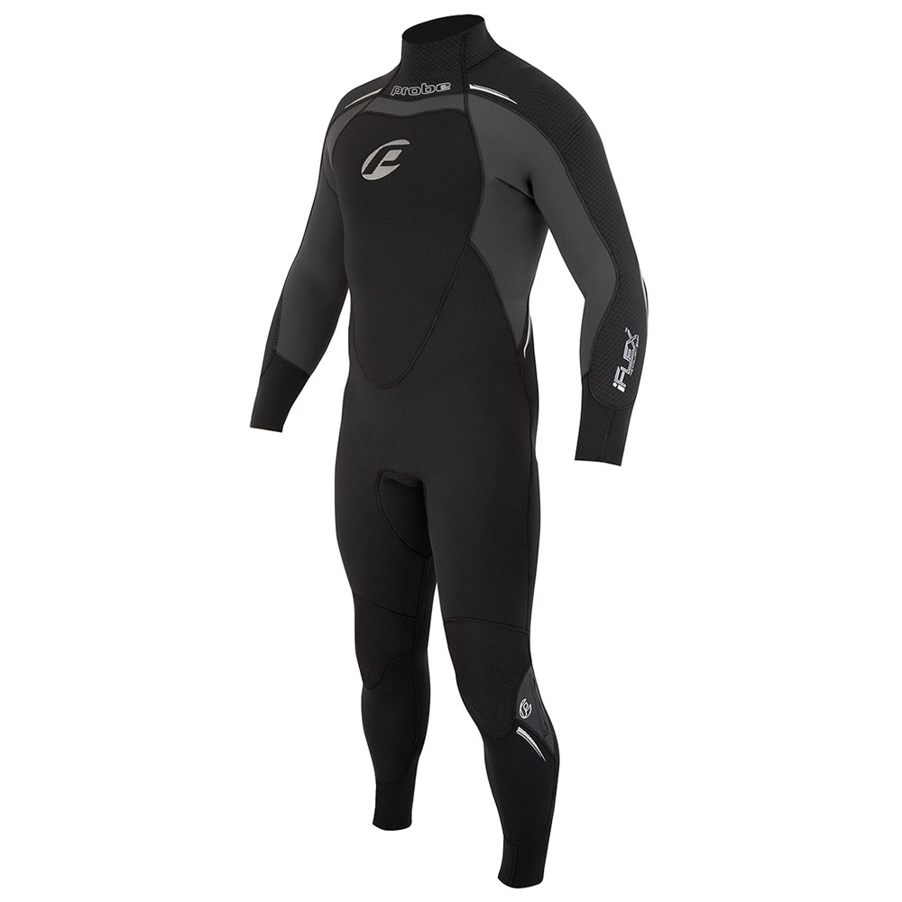 Probe iFlex 3mm Ultra-Stretch Semi-Dry Wetsuit | Mens Small - Click Image to Close