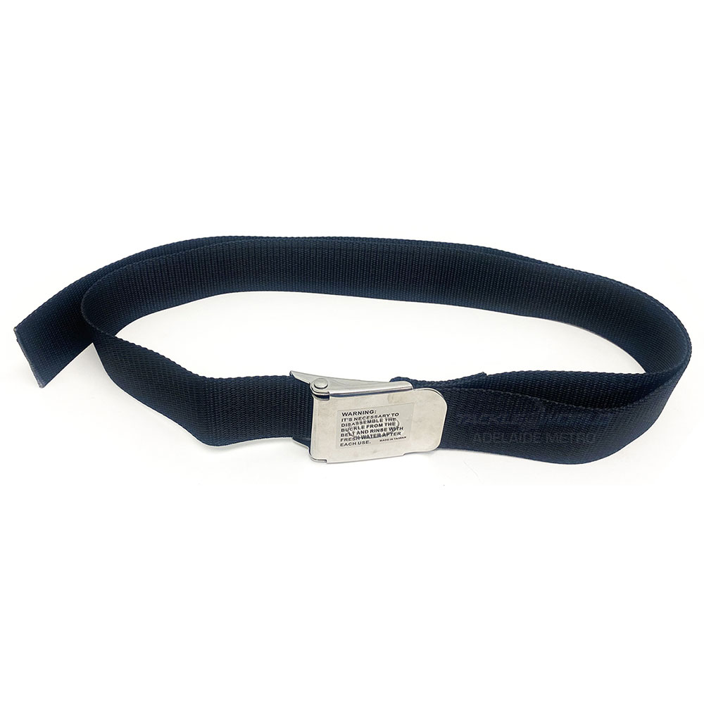 Reef Line Nylon Weight Belt with Stainless Steel Buckle - 180cm - Click Image to Close