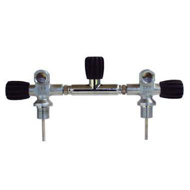 San-o-Sub Dual Outlet Isolation Manifold (232 Bar) - 212 mm (8.4 - Click Image to Close