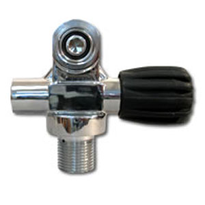 San-o-Sub Modular DIN/K Manifold Valve - RIGHT (232 bar) O2 BLAN