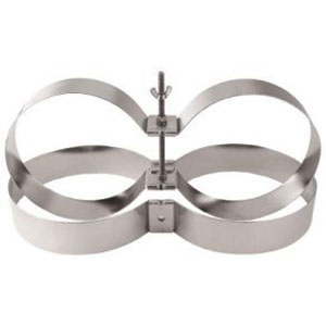 San-o-Sub Twin Tank Bands for Faber Steel Cylinders | 178mm