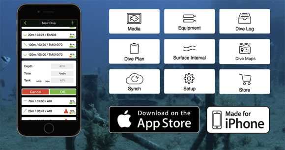 Scuba Capsule App Overview