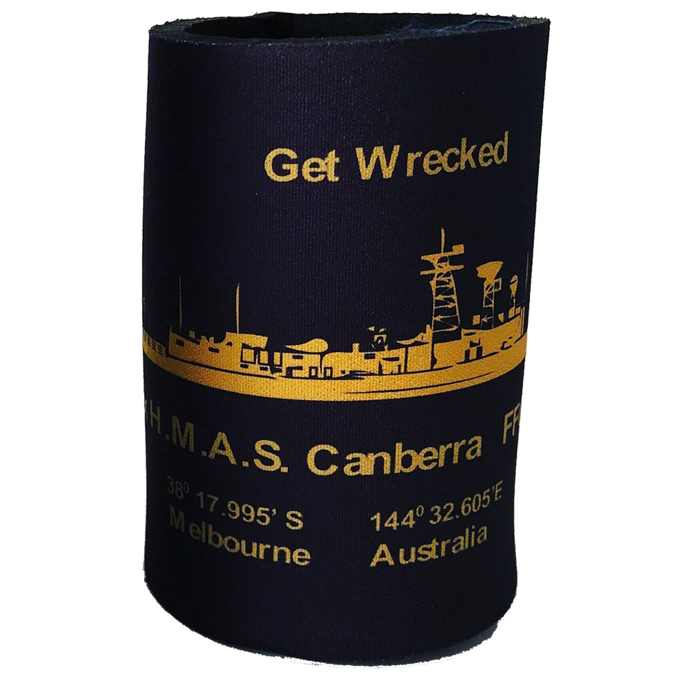 Scuba Ninja Stubby Holder - HMAS Canberra - Click Image to Close