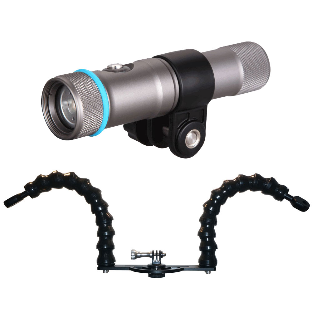 Scuba Doctor GoPro Single 1500LM Video Light Package - Click Image to Close