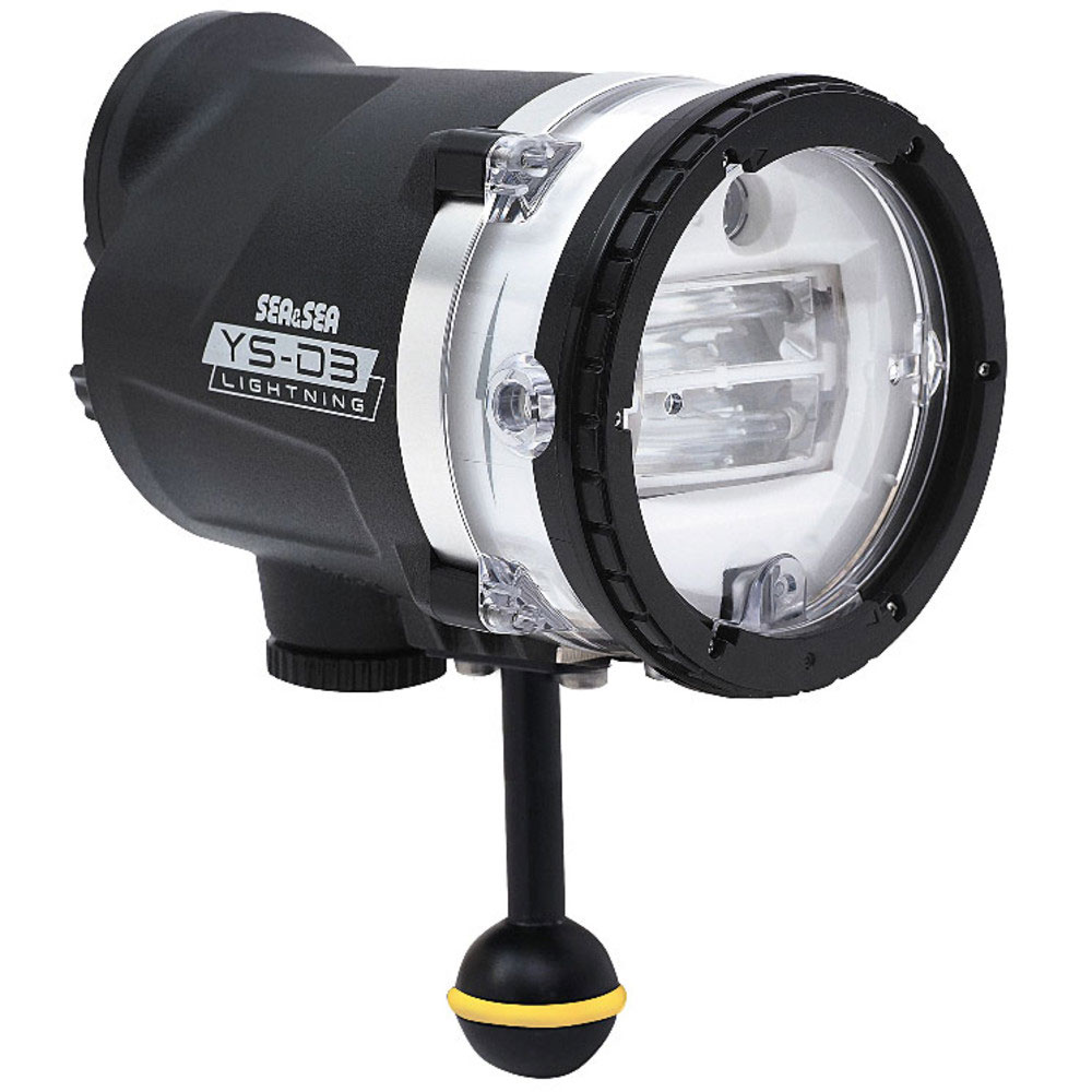 Sea & Sea YS-D3 Lightning Underwater DS-TTL Strobe - Click Image to Close