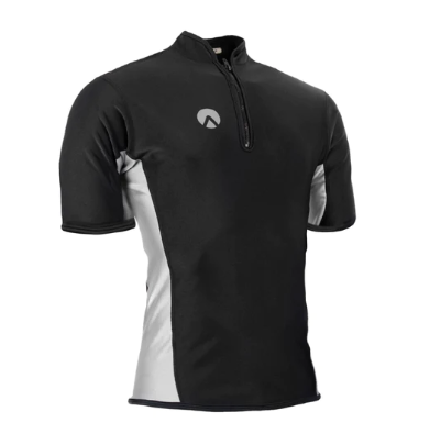 Sharkskin Chillproof Short Sleeve Zip Top - Mens