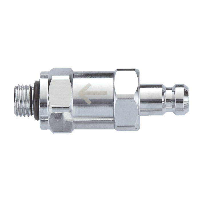 Sonar LP One-Way Inline Check Valve - 3/8" Male to Apeks QD