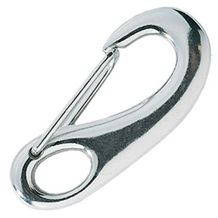 Alpha Snap Hook - Sail Shank 68mm (Stainless Steel)