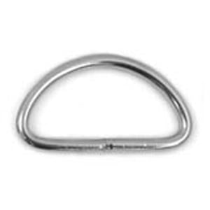 D-Ring 50mm (2 inch) Low Profile - Stainless Steel - Click Image to Close