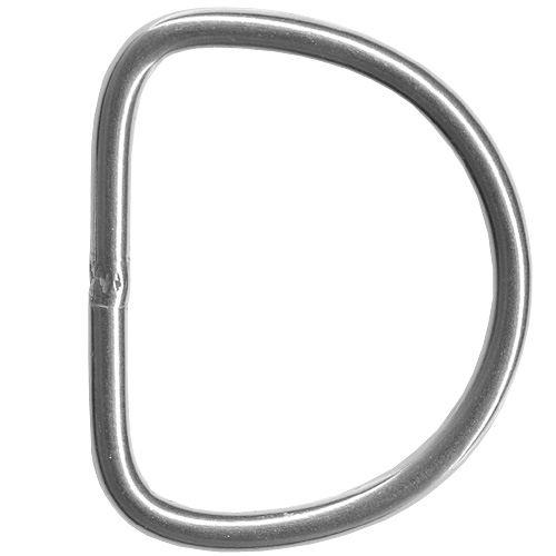 D-Ring 50mm (2 inch) Standard Gauge - Stainless Steel - Click Image to Close