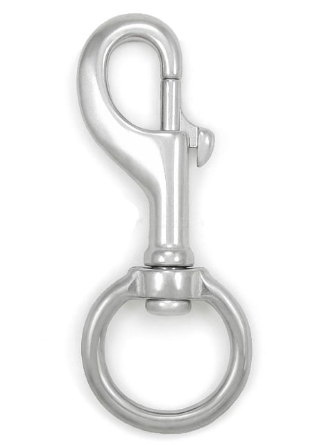 Bolt Snap Swivel-Eye X-Large 118mm (4.6") - Stainless Steel - Click Image to Close