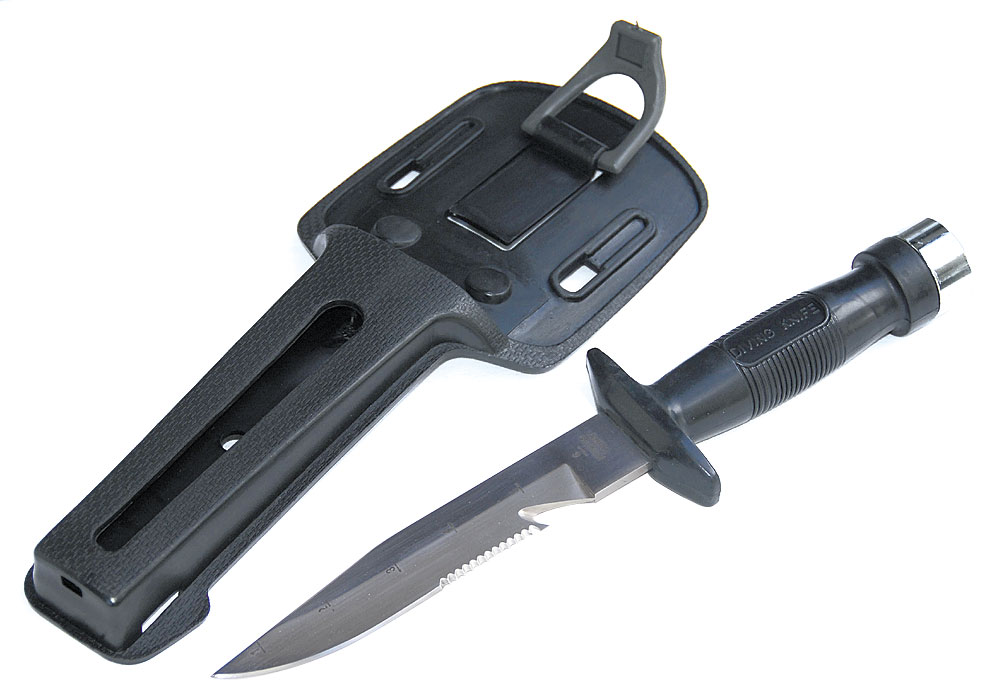 Sonar Master Dive Knife - Pointed Tip - Click Image to Close