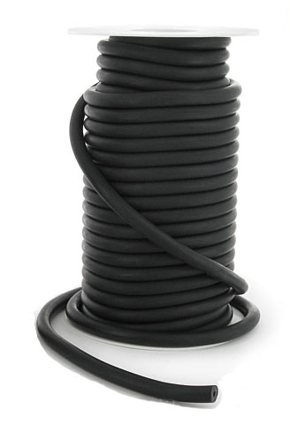 Sonar Black Surgical Tubing - Large (per metre)