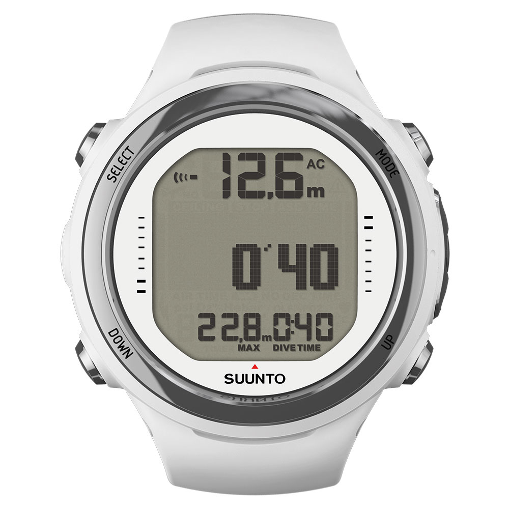 Suunto D4i Novo Watch Dive Computer - White - Click Image to Close