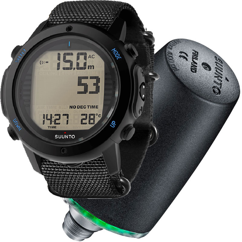 Suunto D6i Novo Zulu Watch Dive Computer with Transmitter - Click Image to Close