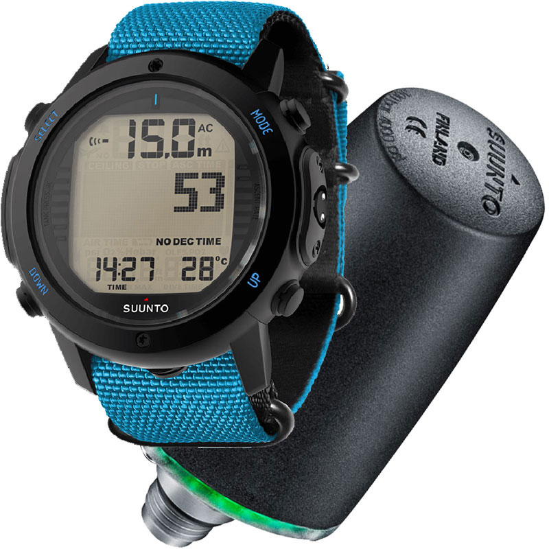 Suunto D6i Novo Zulu Watch Dive Computer with Transmitter