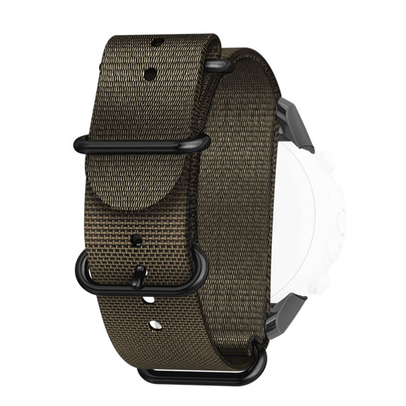 Suunto D6i Novo Zulu Wrist Strap with Adaptor Kit - Stealth (Gra - Click Image to Close