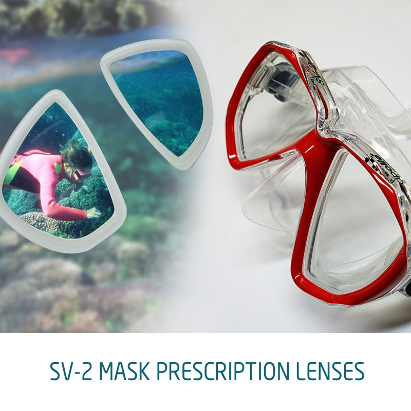 Optical Lens - Apollo SV-2 Mask - Right - - 2.0 dioptre - Click Image to Close