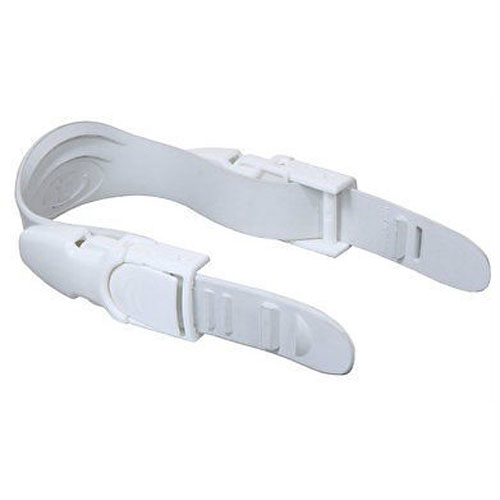 Tusa Complete Fin Buckle Set with Fin Strap - White (TC-309)