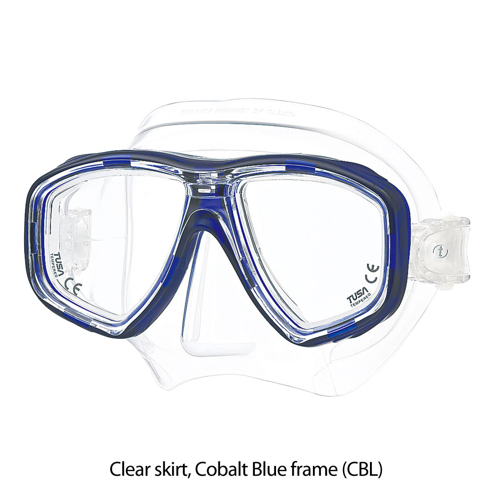 Tusa Freedom Ceos Mask - Clear Skirt - Click Image to Close