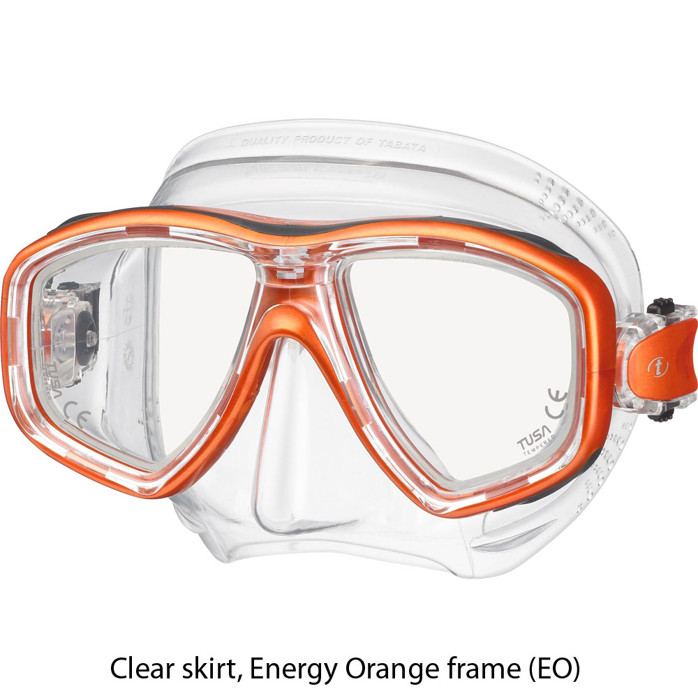 Tusa Freedom Ceos Mask - Clear Skirt - Click Image to Close