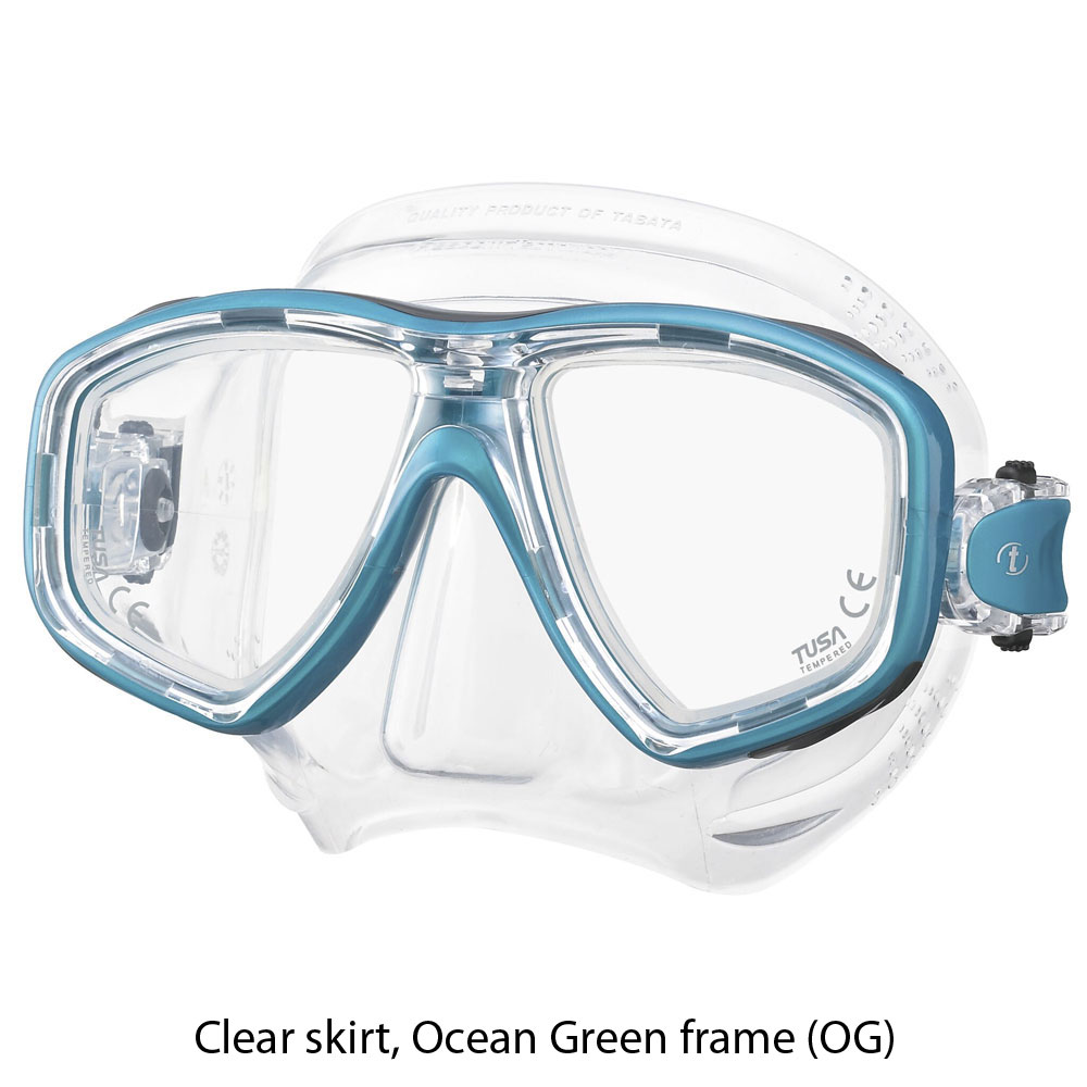 Tusa Freedom Ceos Mask - Clear Skirt