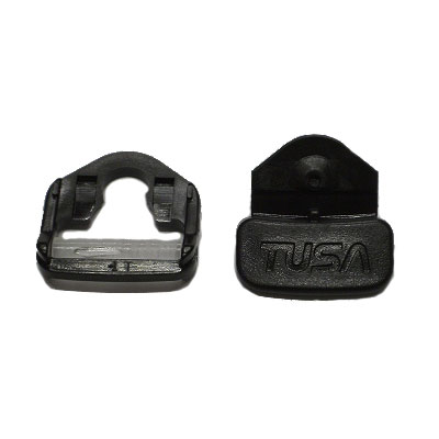 Tusa Replacement M-Series Mask Side Clip Assembly - Black - Click Image to Close