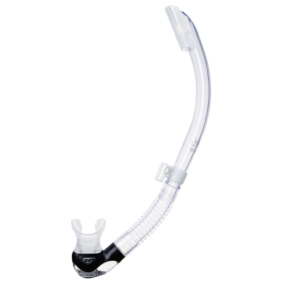 Tusa Platina II Hyperdry Snorkel | Translucent - Click Image to Close