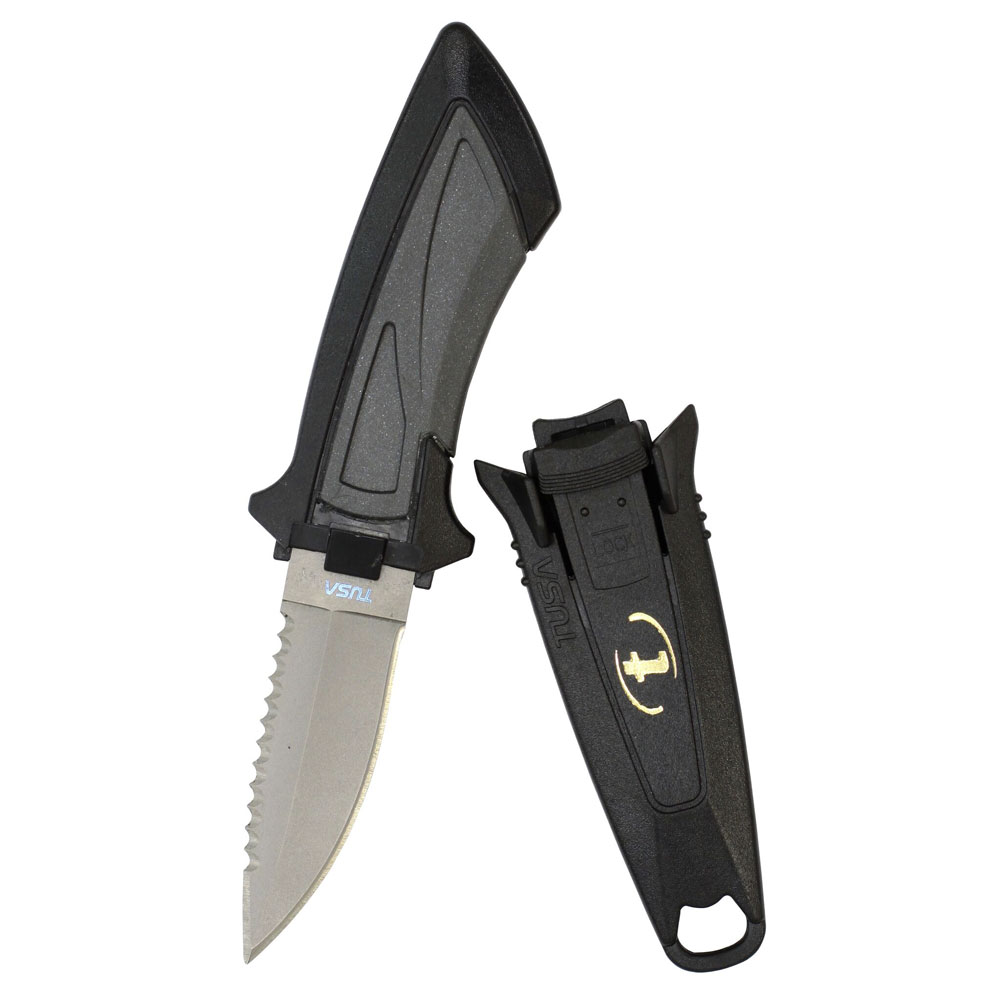 Tusa FK-14 Point Tip Titanium Diving Mini-Knife