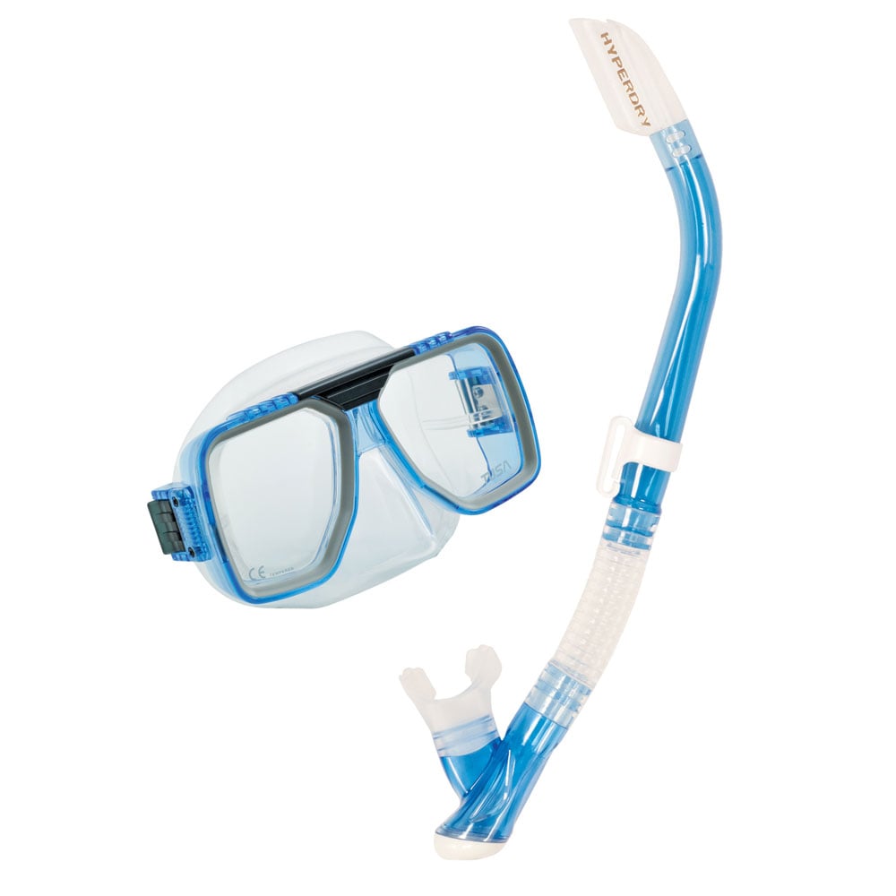 Tusa Sport Liberator Mask and Snorkel Set with Corrective Lenses - Click Image to Close