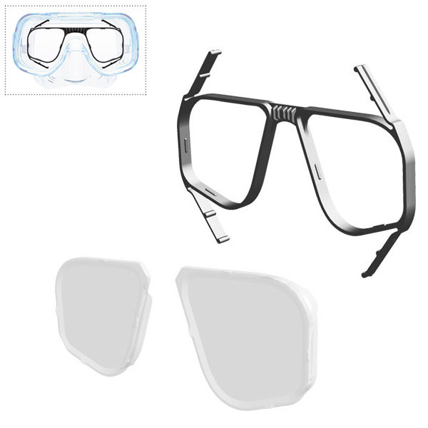 Tusa Sport Universal Optical Frame and Corrective Lenses