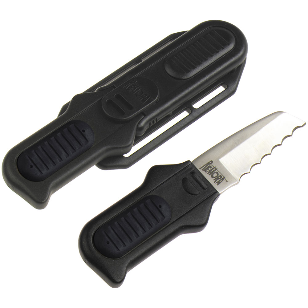 Underwater Kinetics Remora Hydralloy Compact BC Knife Blunt Tip - Click Image to Close