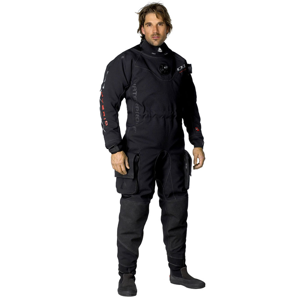 Waterproof D1X Hybrid ISS Trilaminate Drysuit - Click Image to Close
