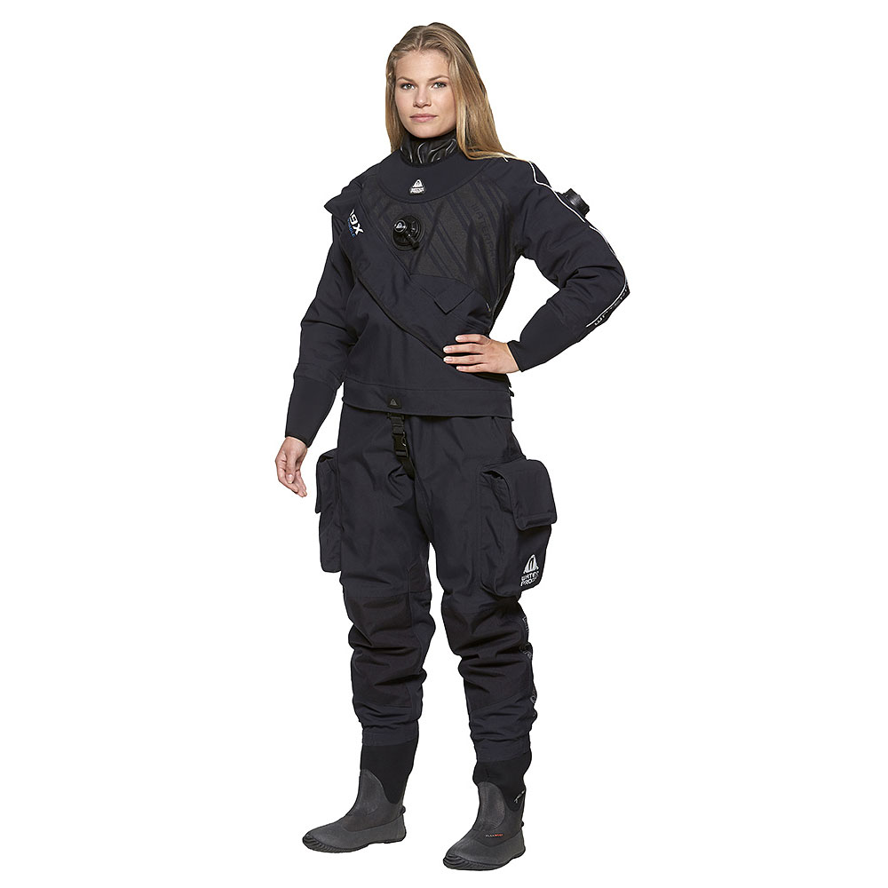 Waterproof D9X Breathable Quad-Lam Membrane Drysuit - Click Image to Close