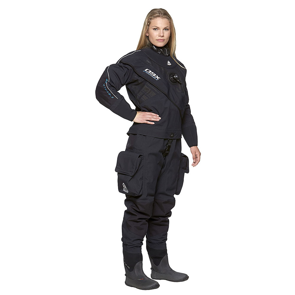 Waterproof D9X Breathable Quad-Lam Membrane Drysuit