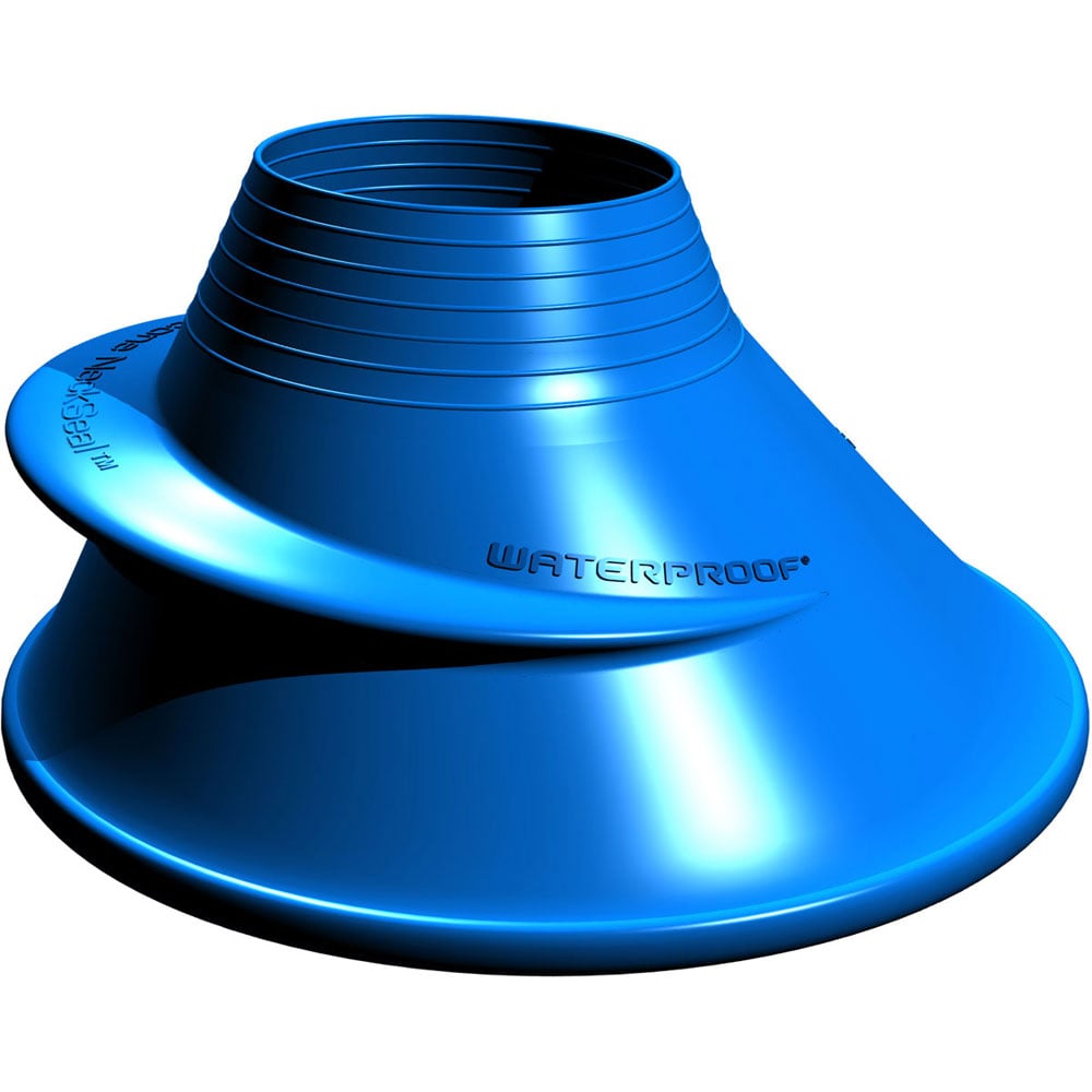 Waterproof Silicone Neck Seal - ISS - Orange - Standard - Click Image to Close